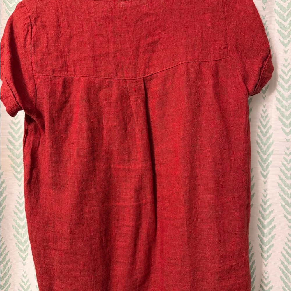 Pyne & Smith No. 14 Linen Blouse - Picture 2 of 2